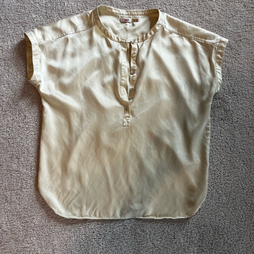 Faherty silk top - Picture 5 of 9